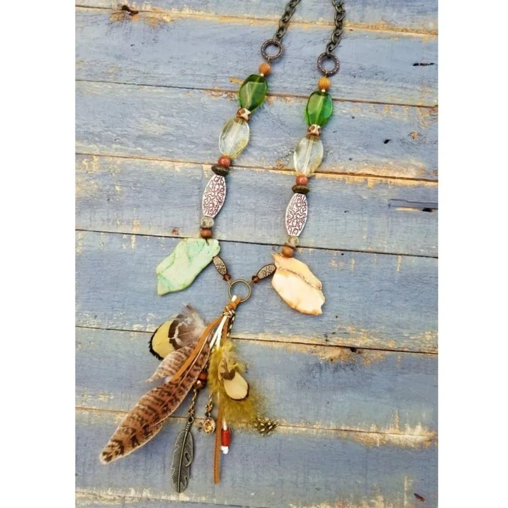 Umgee Brand Top Blouse Tan Brown Coral Chartreuse Multi Chevron Print Size 1XL - Picture 11 of 12